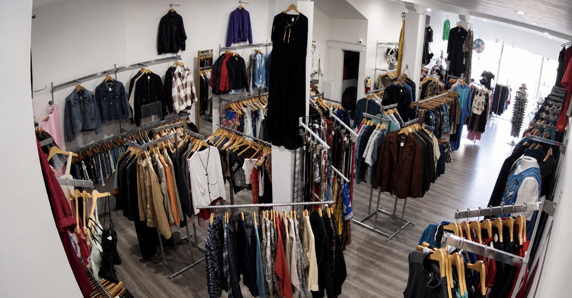 Inside Eye Thrift on Valencia Street
