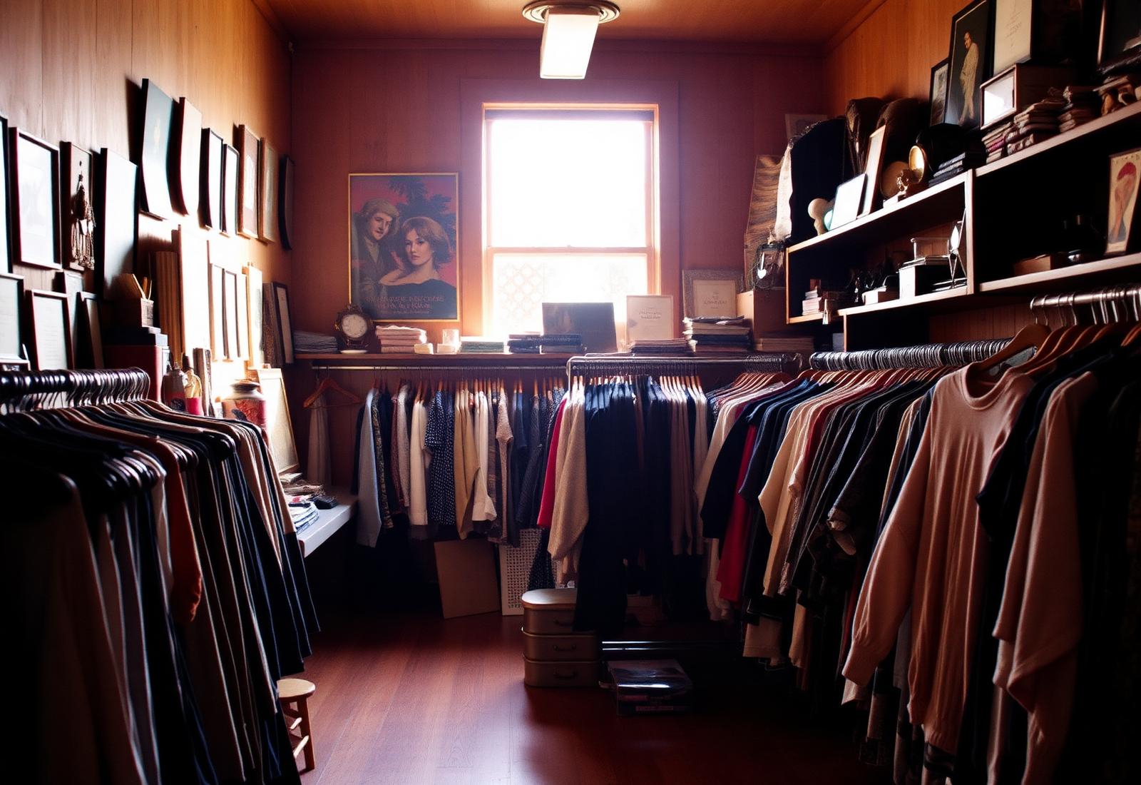 Inside Eye Thrift on Valencia Street